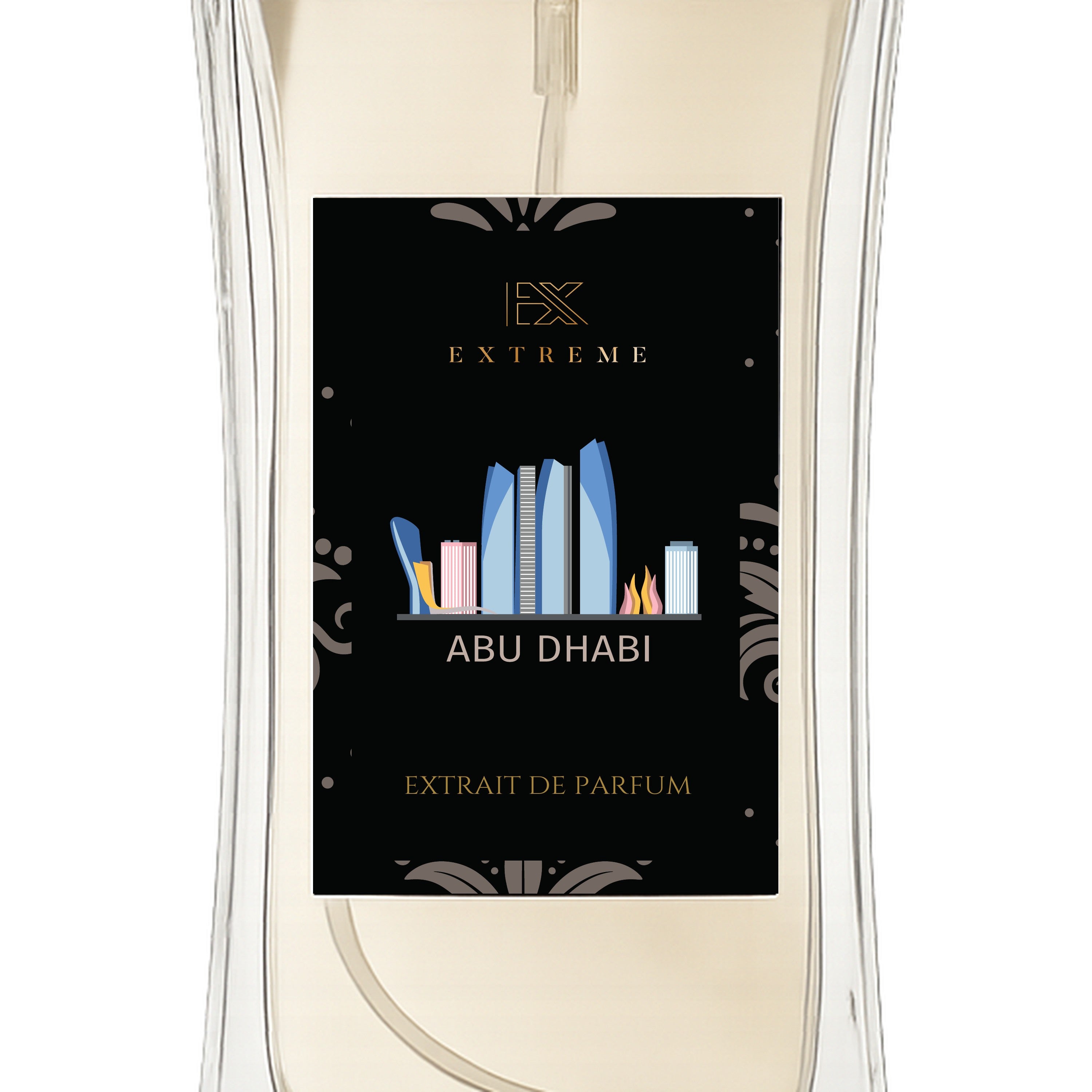 Abu Dhabi dettaglio etichetta