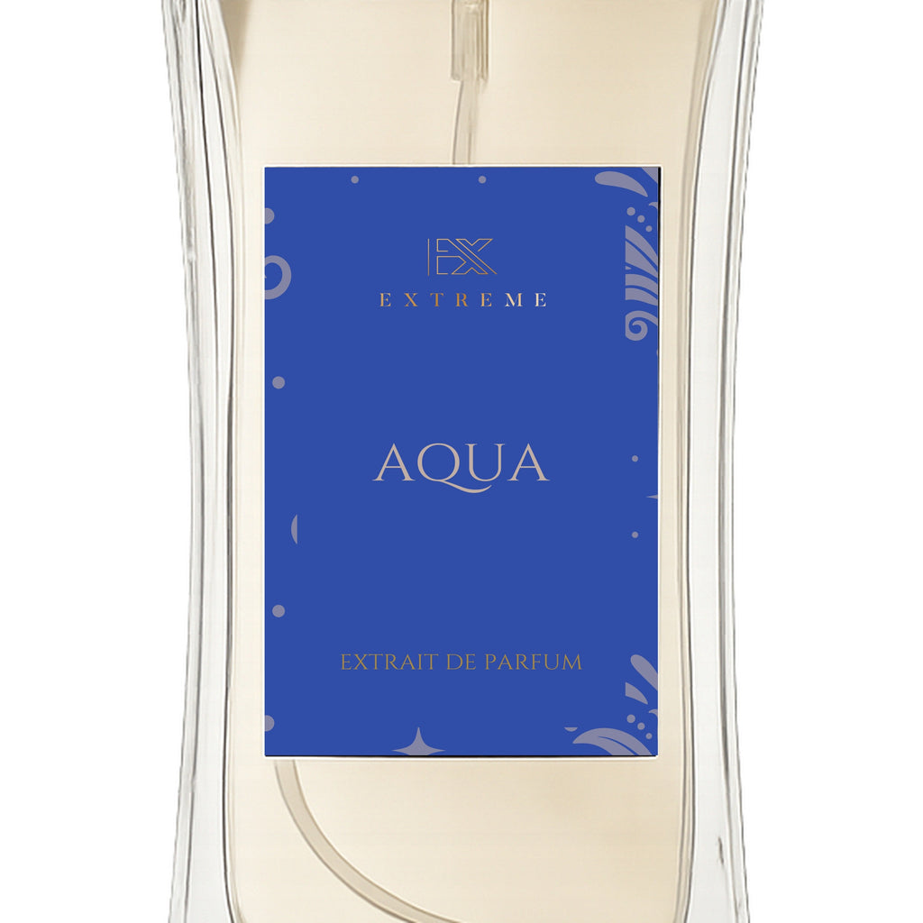 Aqua dettaglio etichetta