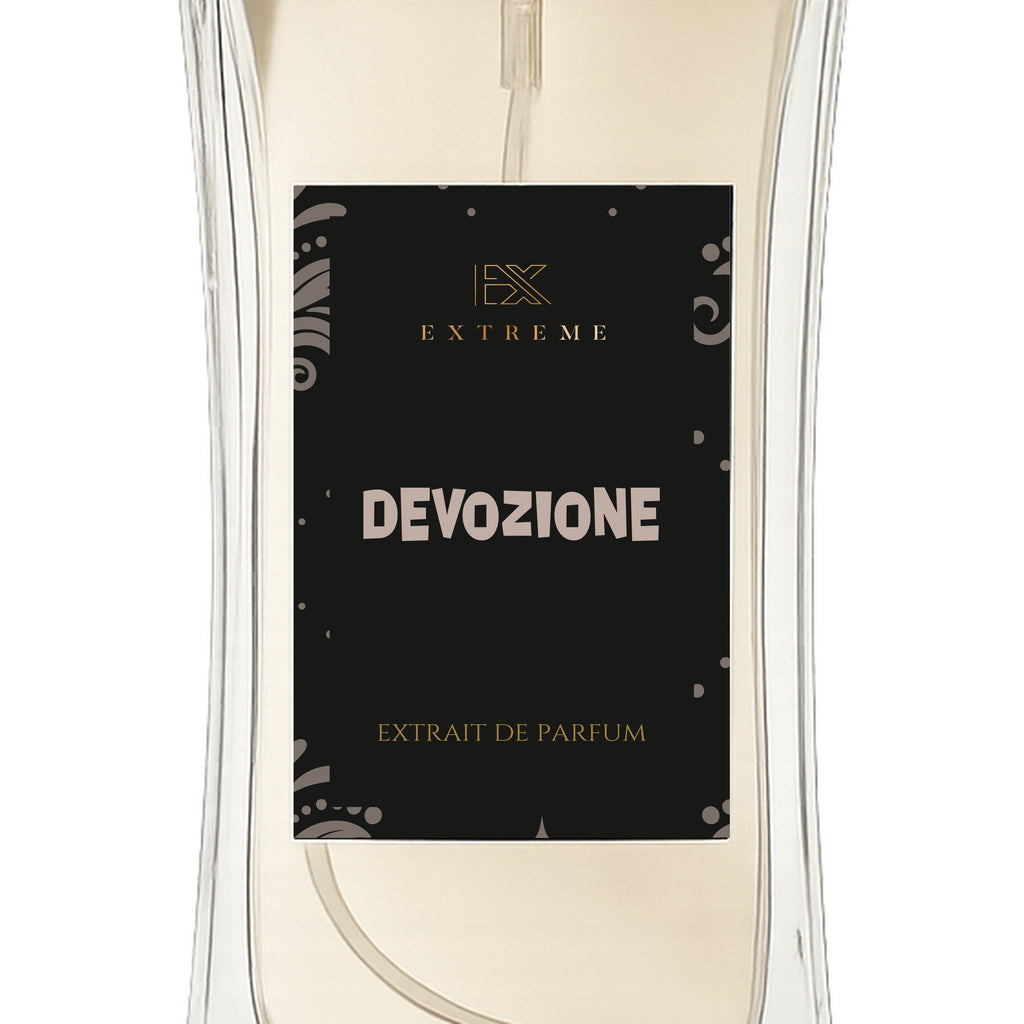 Devozione dettaglio etichetta