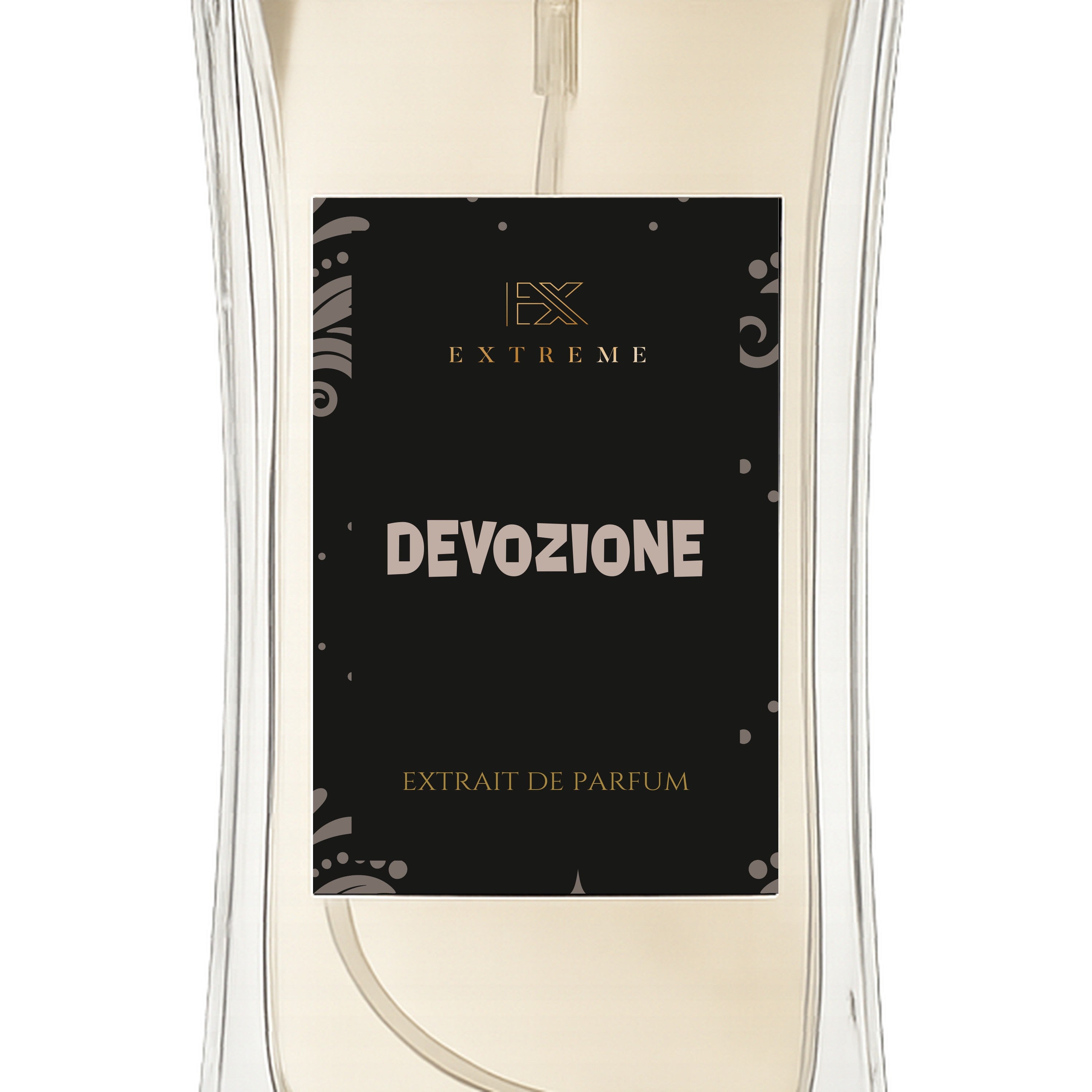Devozione dettaglio etichetta