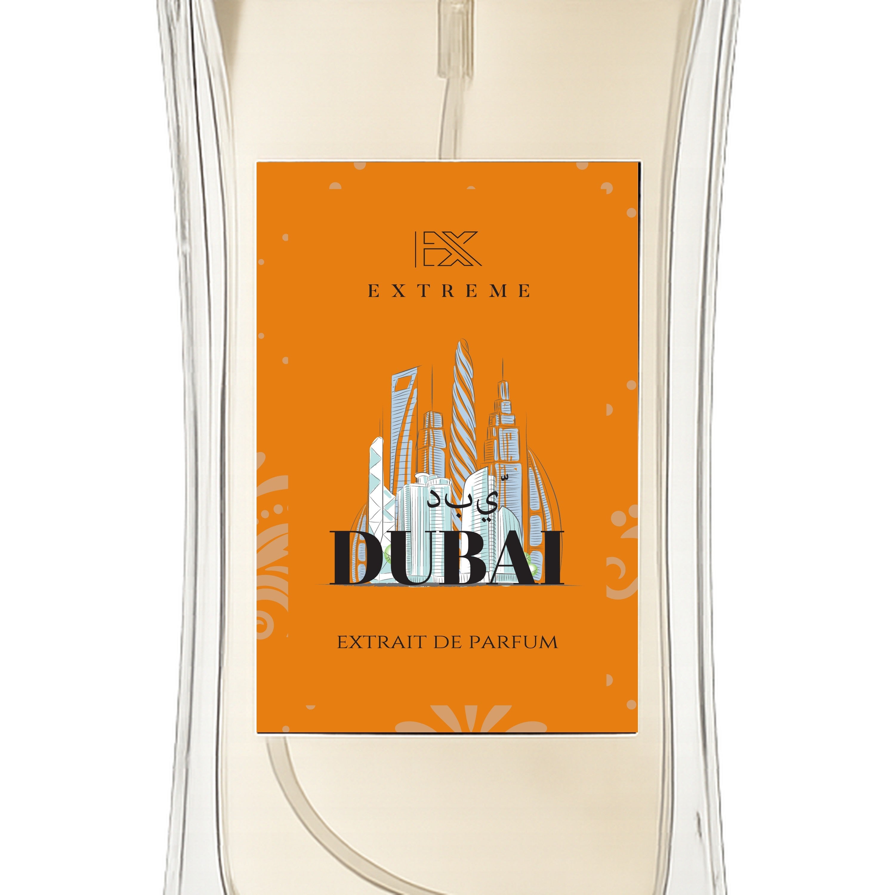 Dubai dettaglio etichetta
