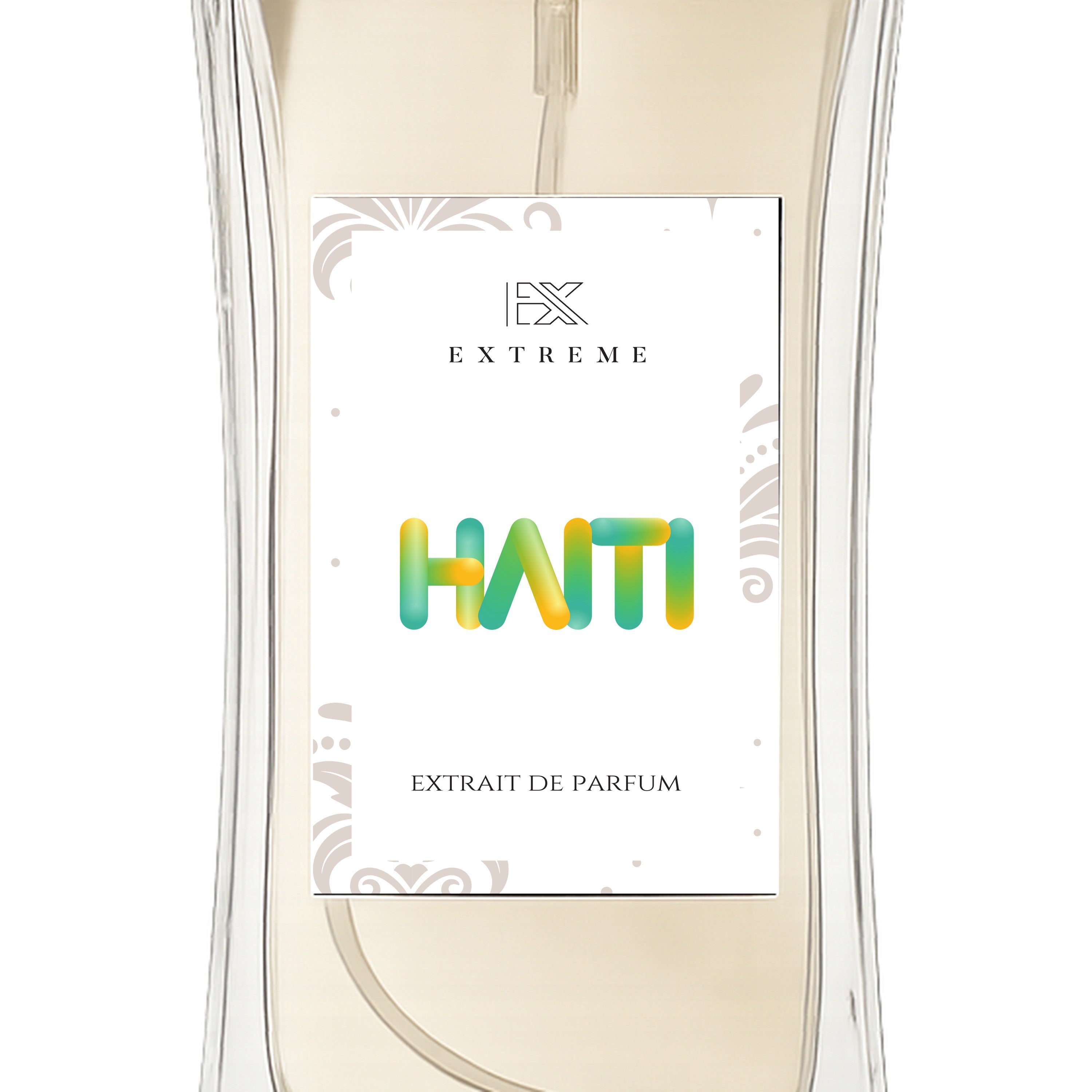 Haiti dettaglio etichetta
