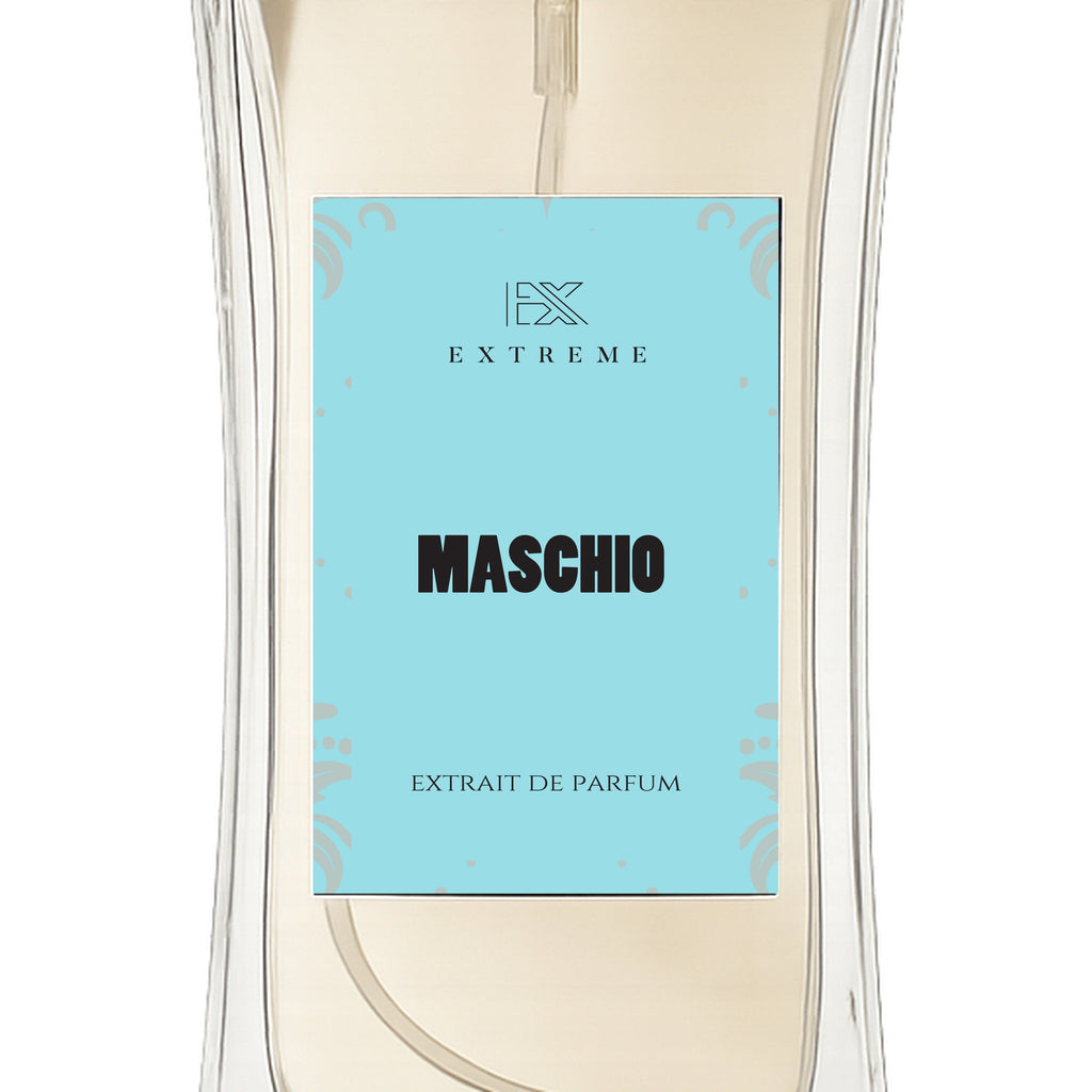 Maschio dettaglio etichetta