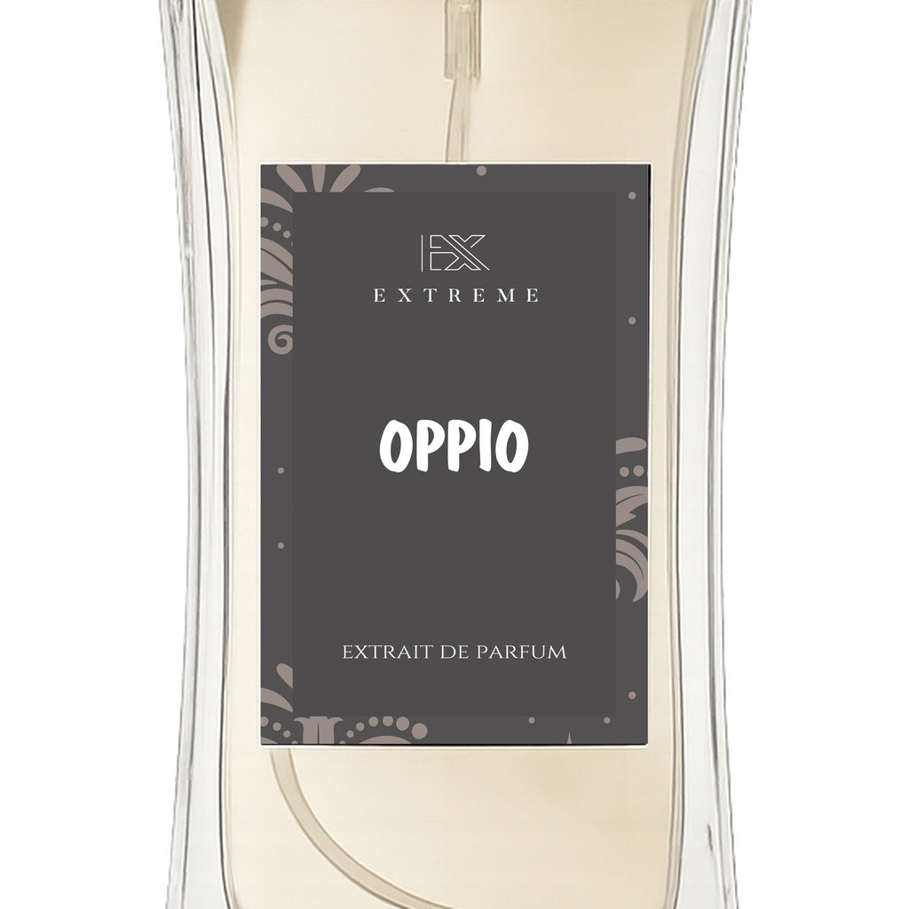 Oppio dettaglio etichetta