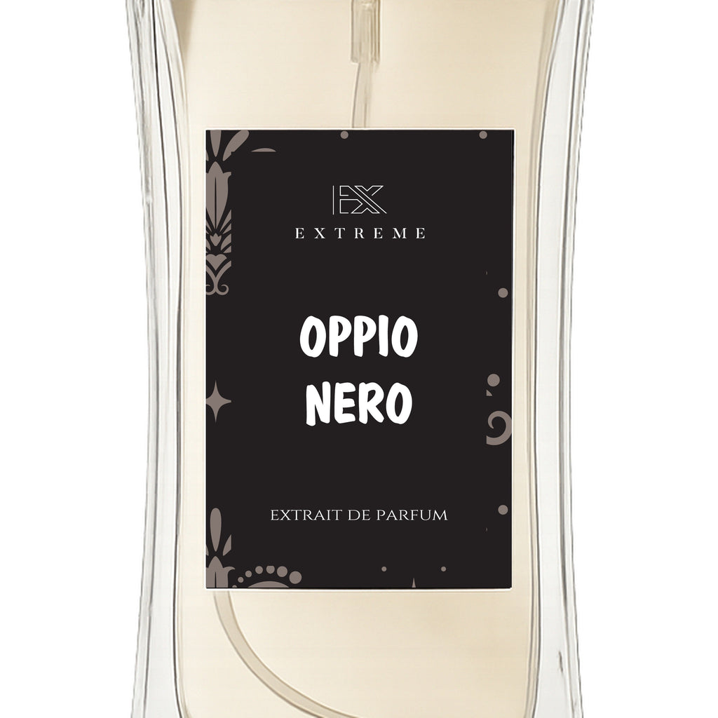 Oppio Nero dettaglio etichetta