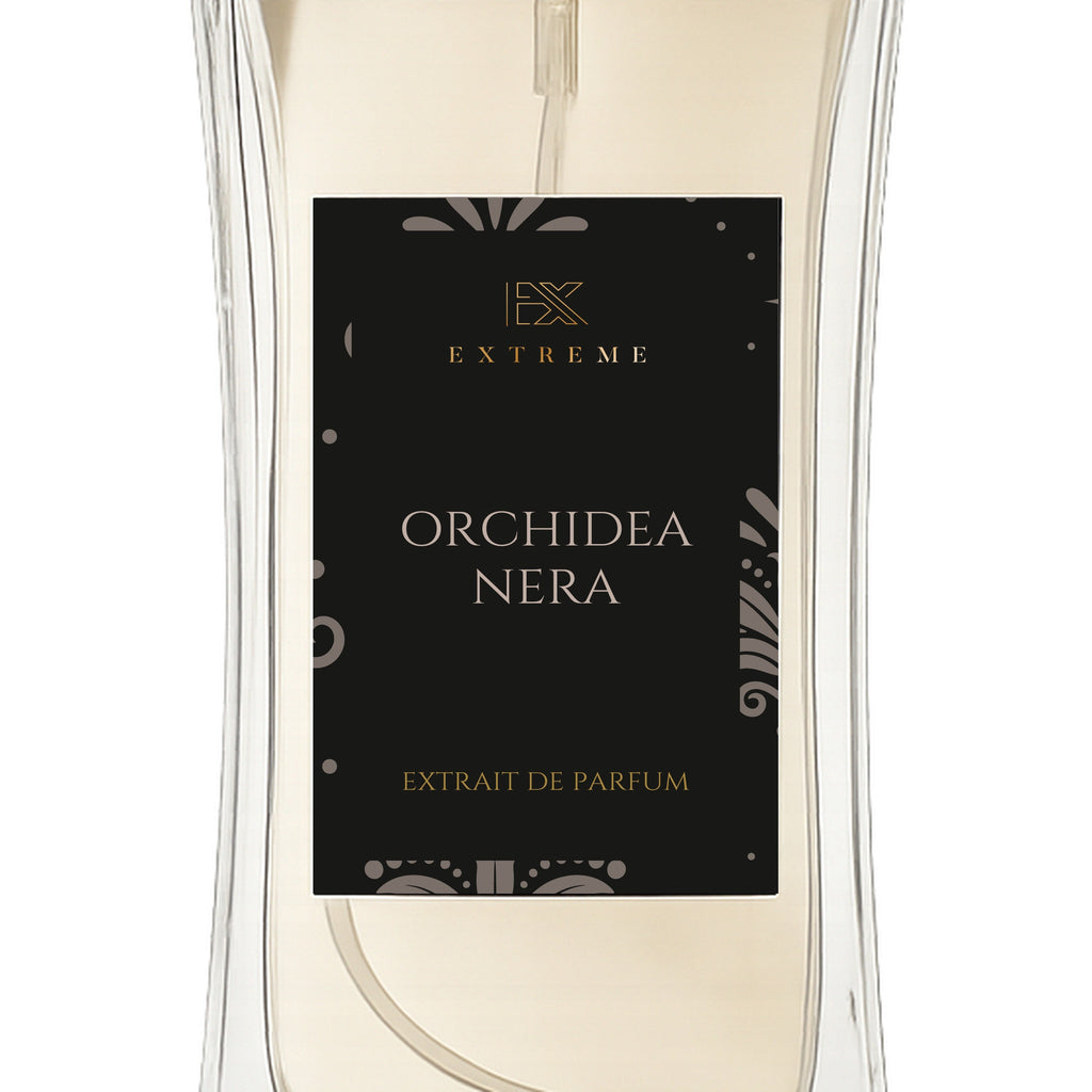 Orchidea Nera dettaglio etichetta