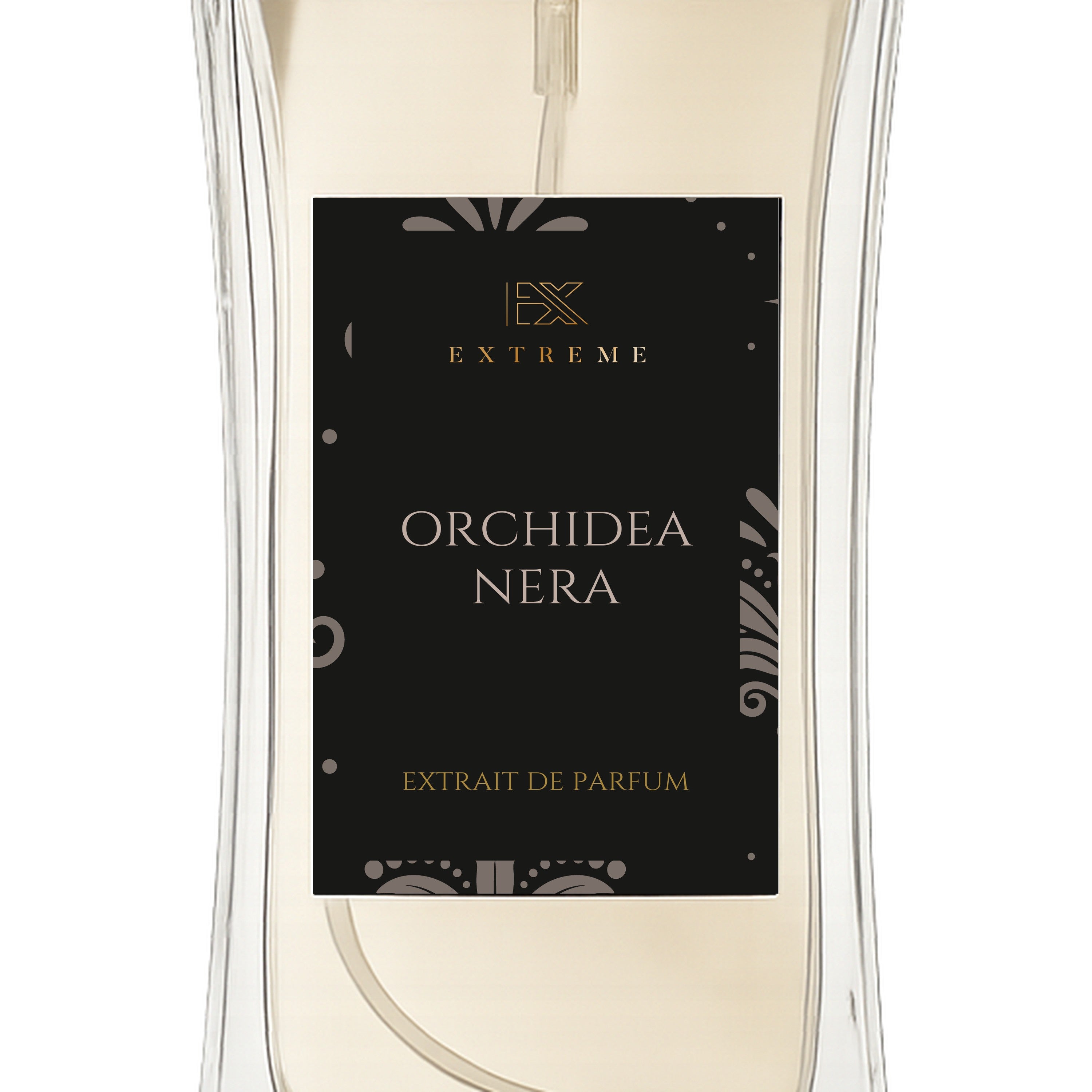 Orchidea Nera dettaglio etichetta