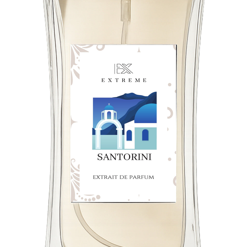 Santorini dettaglio etichetta