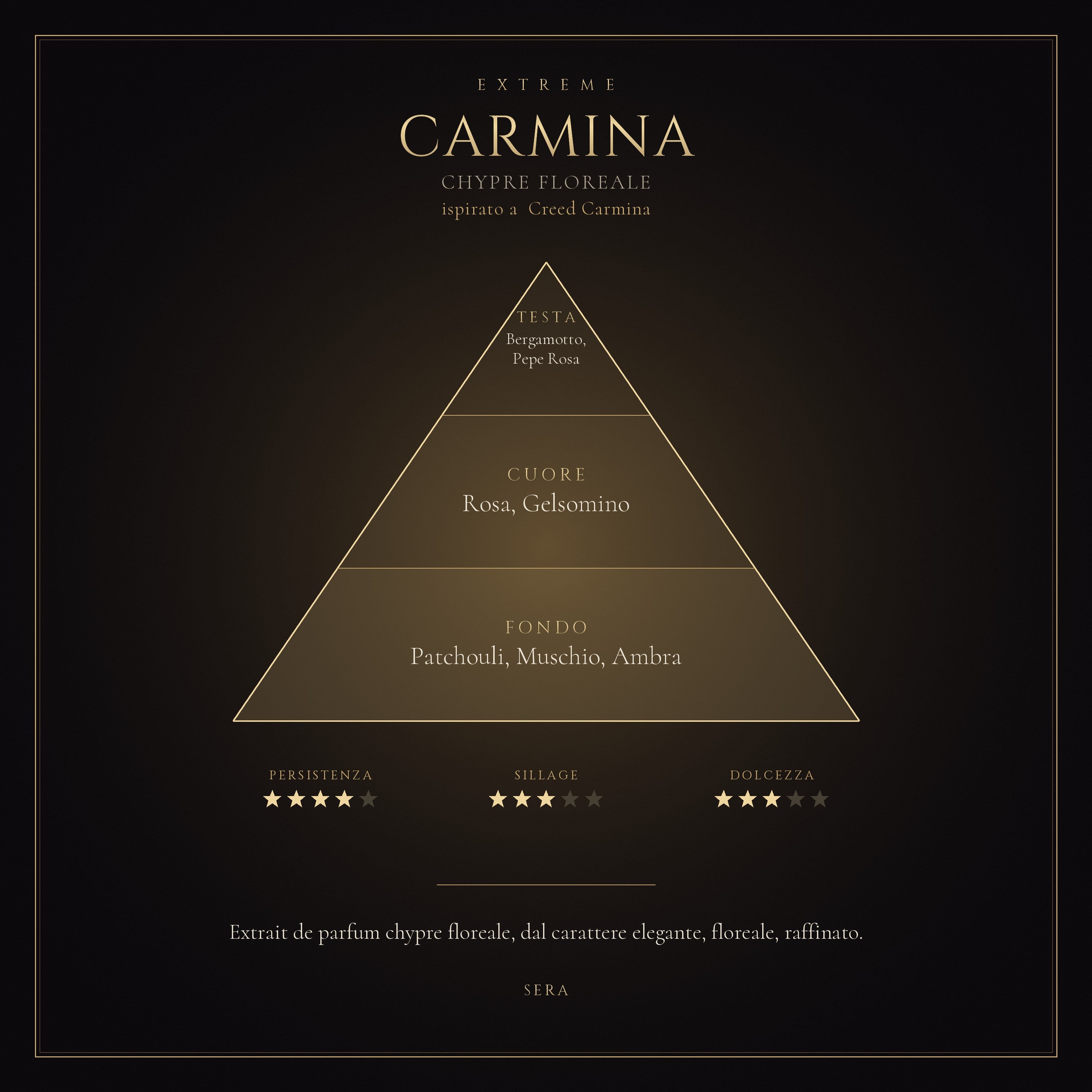 CARMINA mockup prodotto