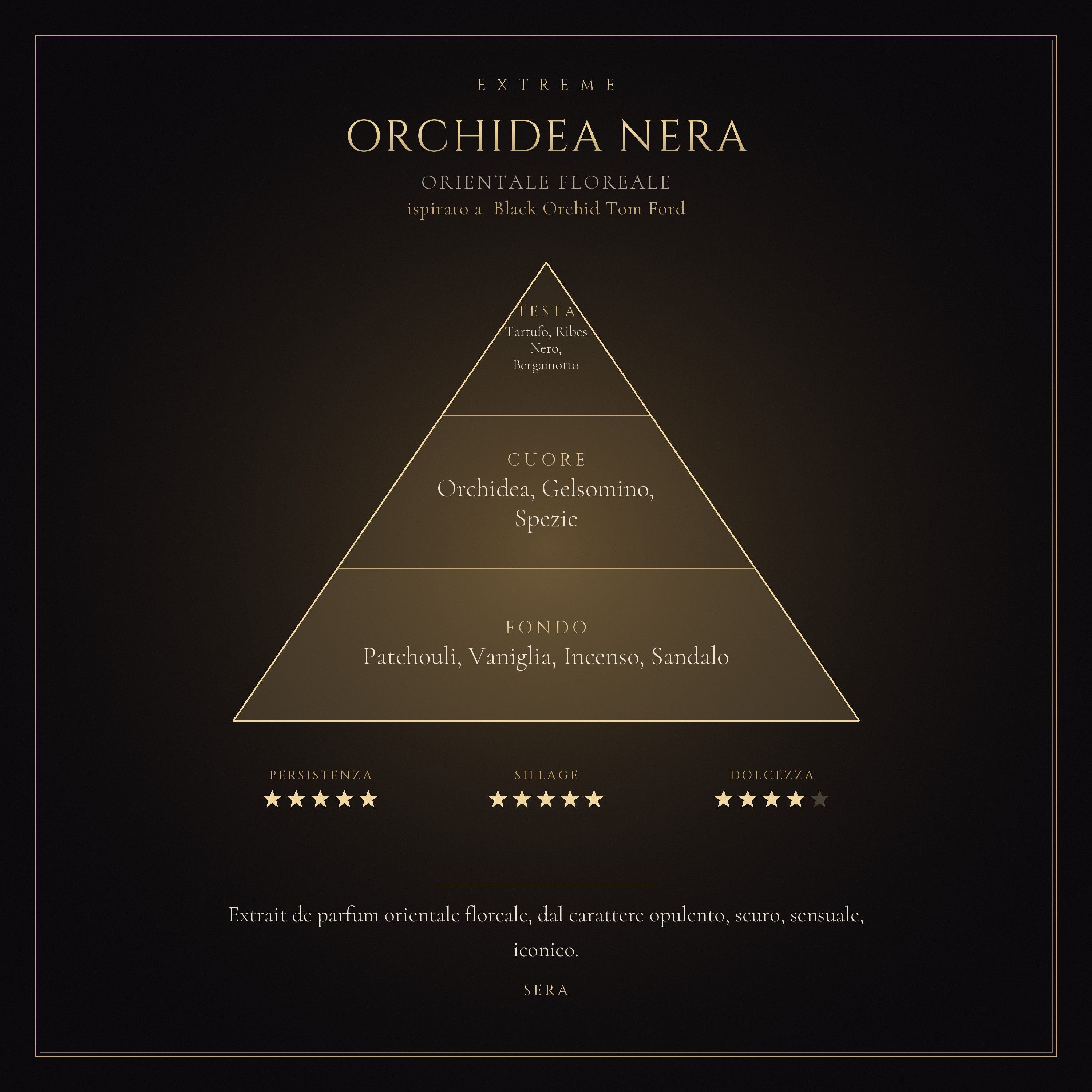 Orchidea Nera mockup prodotto