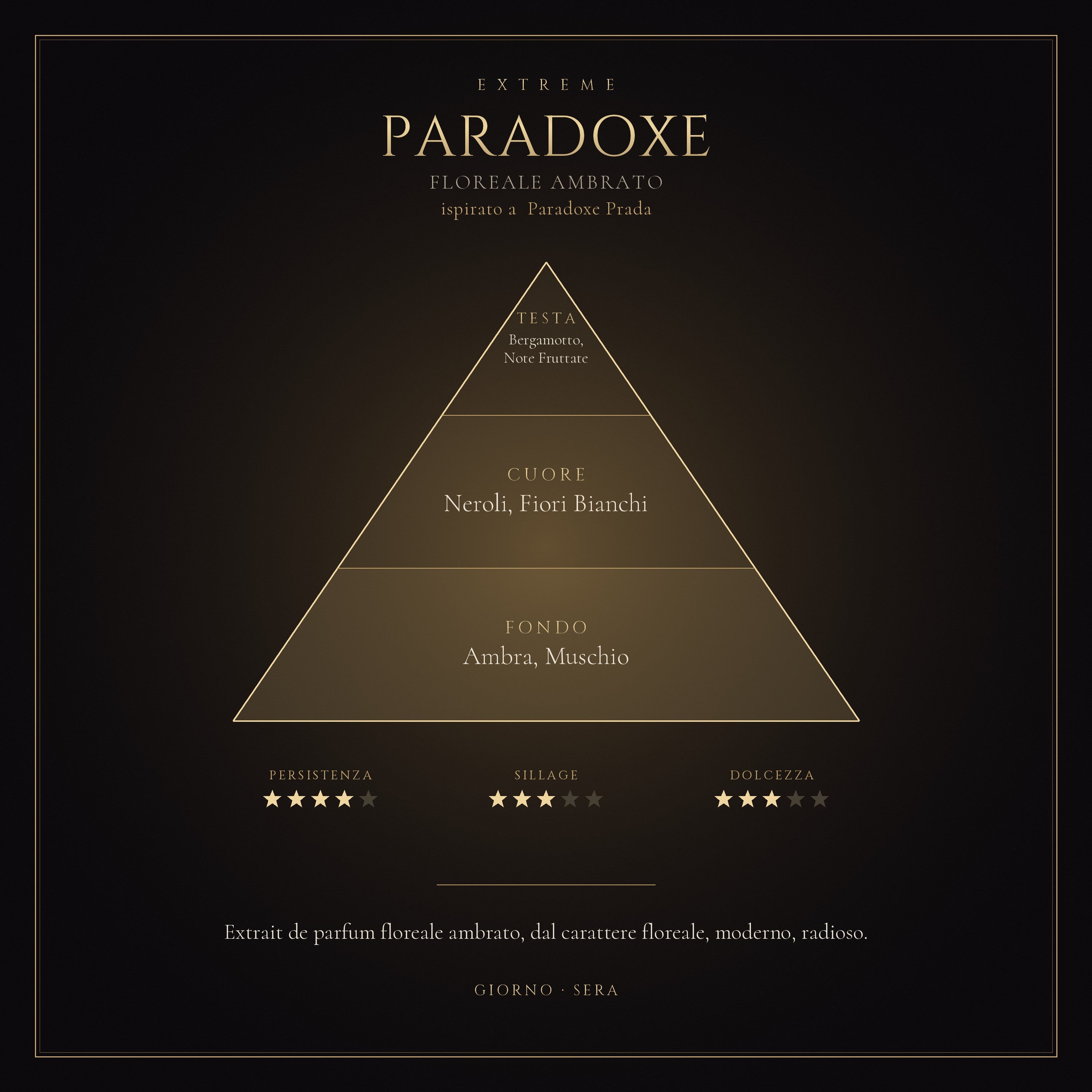 PARADOXE mockup prodotto